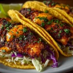 Air Fryer Fish Taco Cabbage Slaw