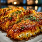almond crusted baked fish fillets