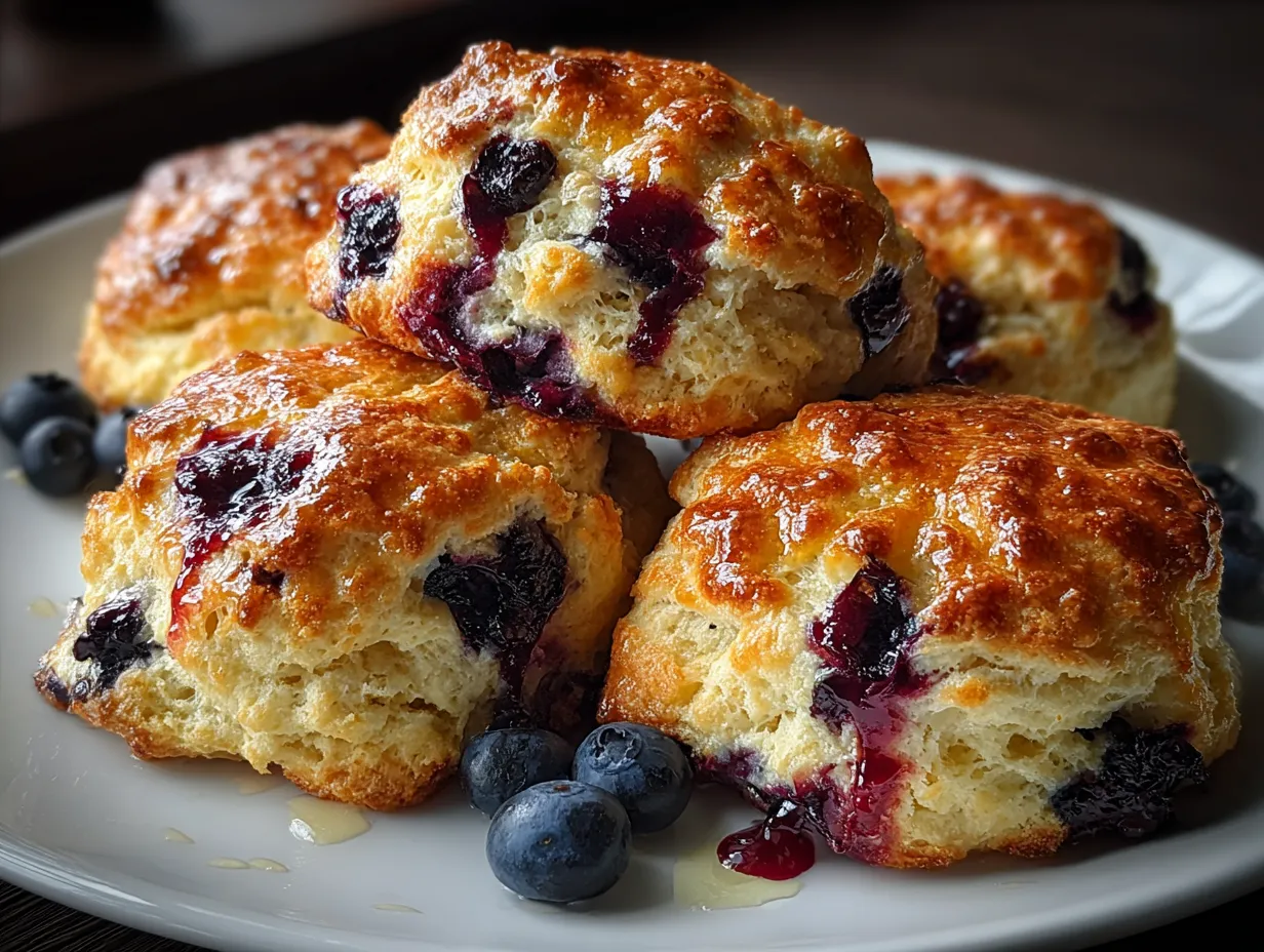 blueberry scones