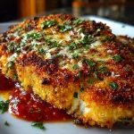 Breaded Chicken Parmesan Filet