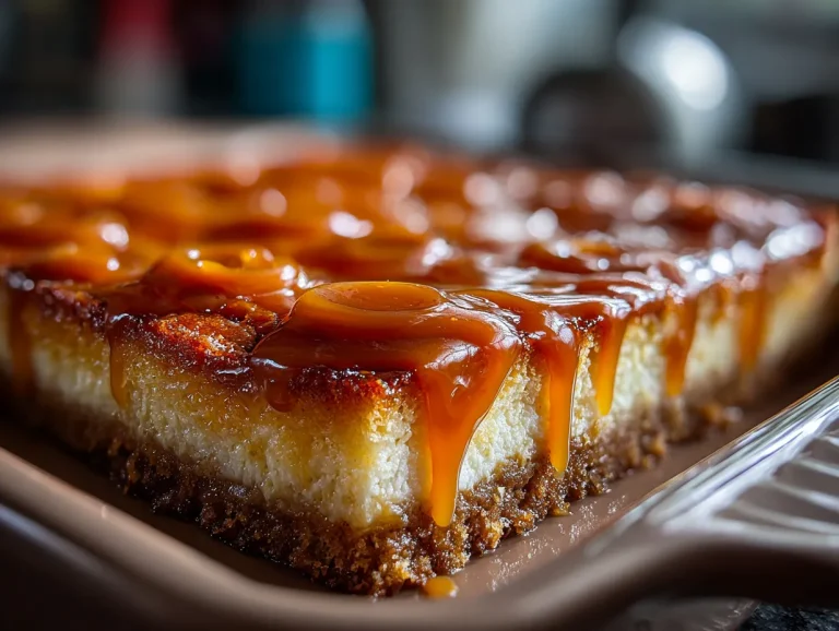 Caramel Apple Cheesecake Bar