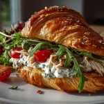 Chicken Salad Croissant Sandwich