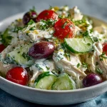 Greek yogurt chicken salad