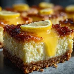 Low Carb Keto Lemon Cheesecake Dessert Bars