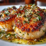 Pan Seared Garlic Butter Scallop