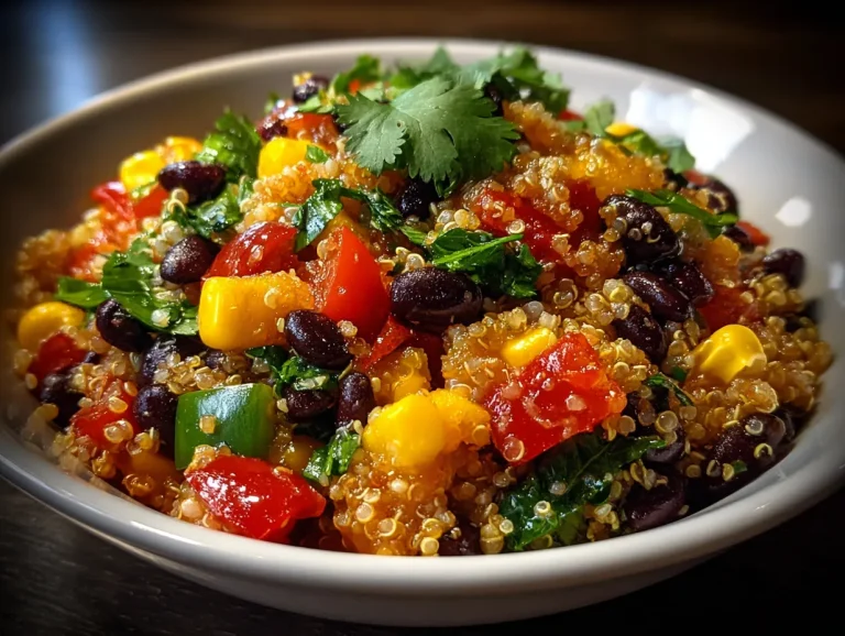 Quinoa Black Bean Salad