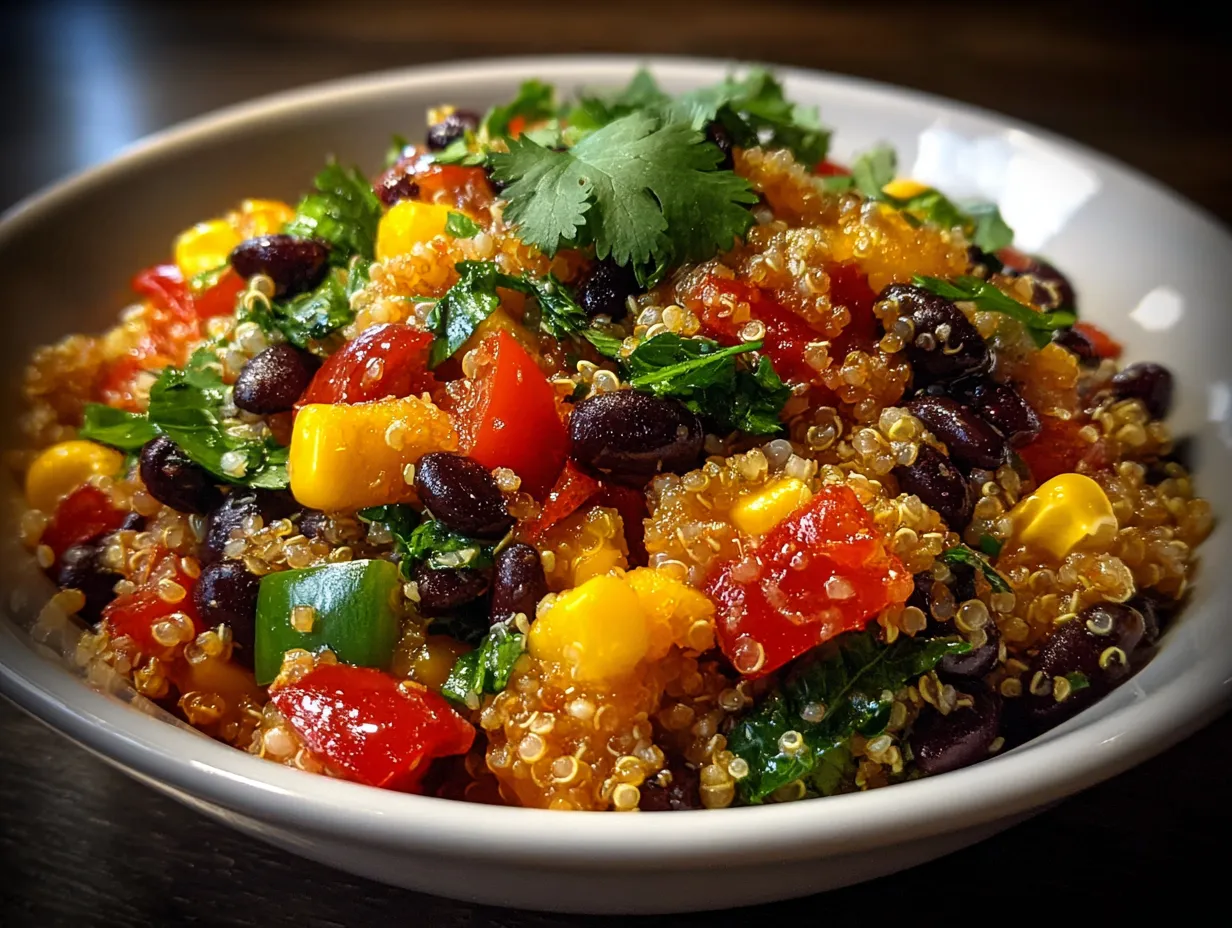 Quinoa Black Bean Salad