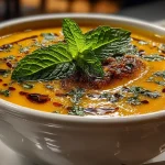 Roasted Butternut Squash Sage Soup