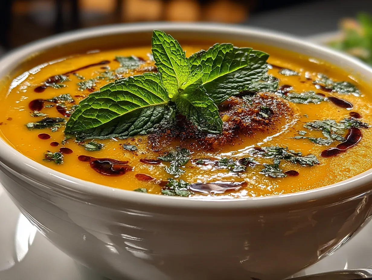 Roasted Butternut Squash Sage Soup