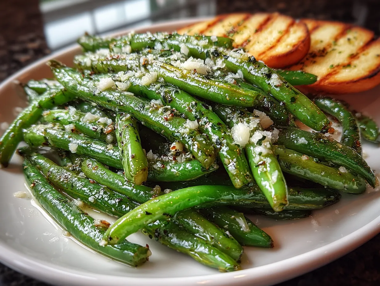 Sautéed Garlic Butter Green Bean