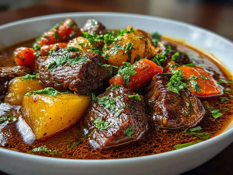 Slow Cooker Hearty Beef Stew