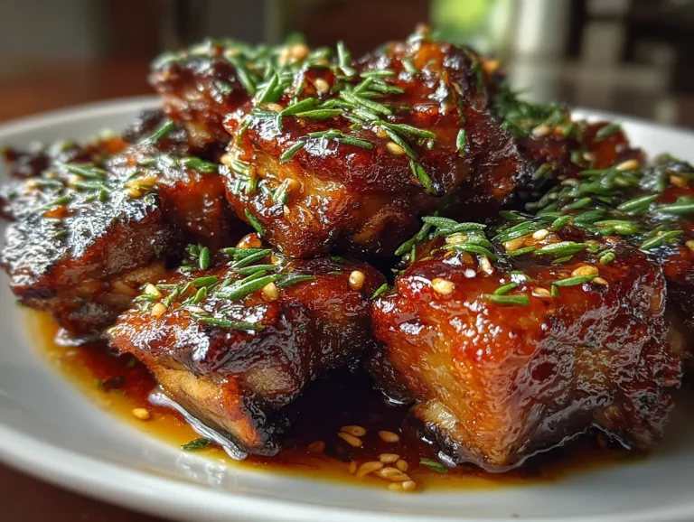 Slow Cooker Honey Garlic Pork Rib
