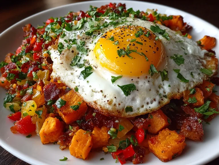 Sweet Potato Breakfast Hash