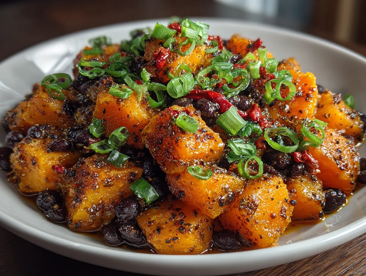 Sweet Potato Dinner Bowl with Black Beans