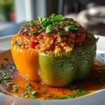 Turkey Stuffed Bell Pepper